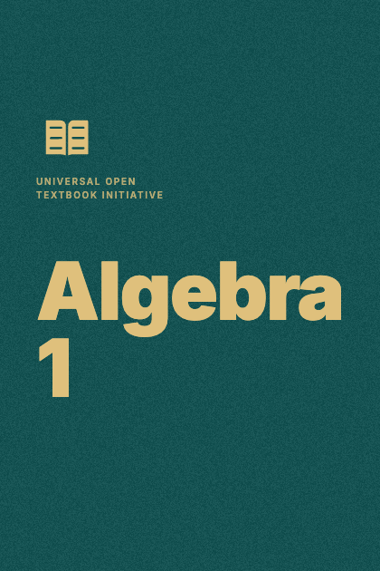 Cover of Algebra 1