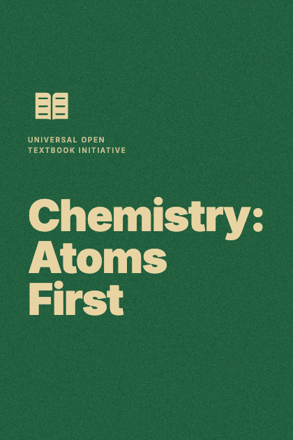 Cover of Chemistry: Atoms First