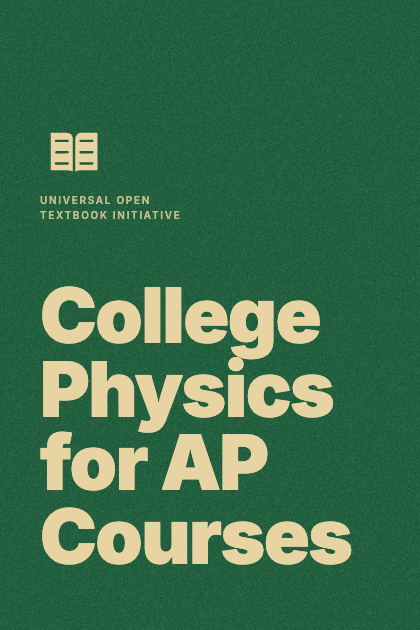 Cover of College Physics for AP Courses