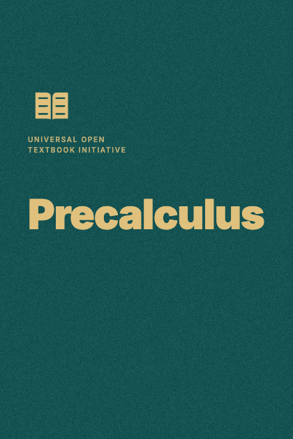 Cover of Precalculus