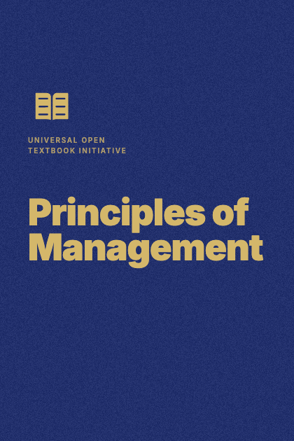 Cover of Principles of Management