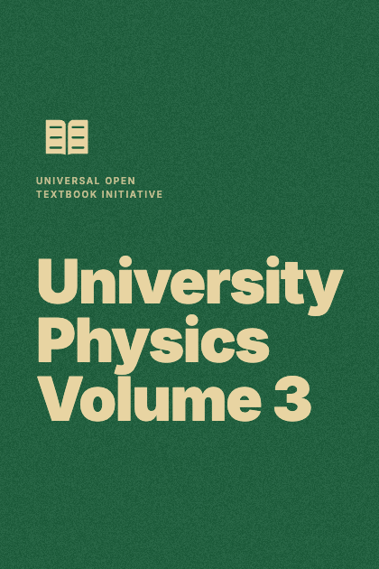 Cover of University Physics Volume 3